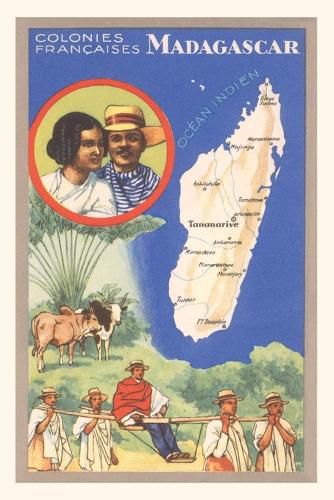 Cover image for Vintage Journal Travel Poster for Madagascar