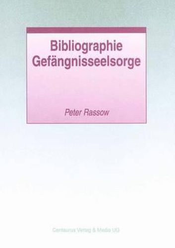 Bibliographie Gefangnisseelsorge