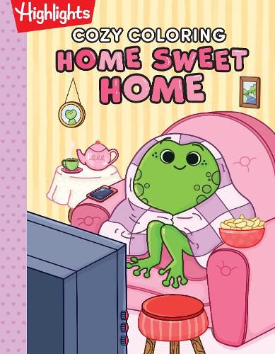 Cover image for Cozy Coloring: Home Sweet Home