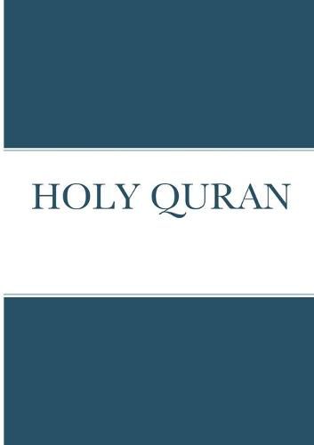 Cover image for Holy Quran