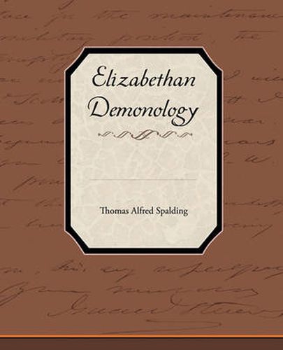 Cover image for Elizabethan Demonology