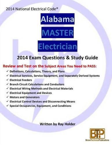Cover image for Alabama 2014 Master Electrician Study Guide