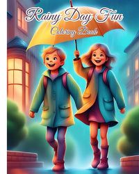 Cover image for Rainy Day Fun Coloring Book