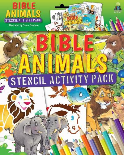 Bible Animals Stencil Activity Pack