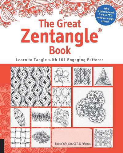 Cover image for The Great Zentangle Book: Learn to Tangle with 101 Favorite Patterns