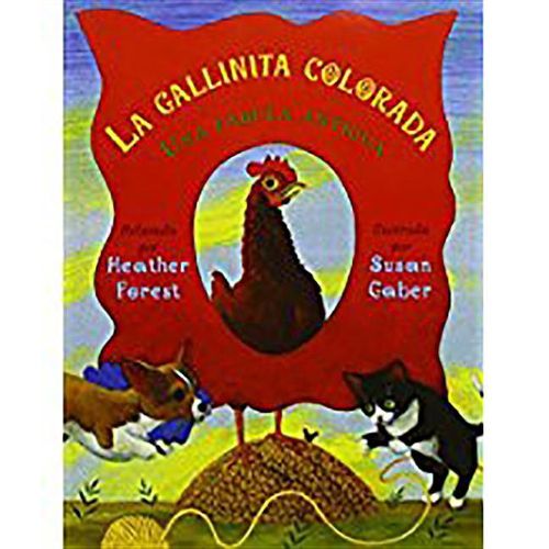 Cover image for La Gallinita Colorado (Unit 1, Book 5): Read Aloud Grade K