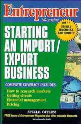 Cover image for Starting an Import/Export Business