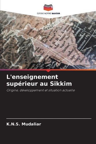 Cover image for L'enseignement superieur au Sikkim