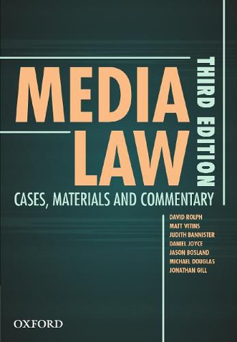 Cover image for Media Law: Cases, Material and Commentary