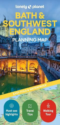 Cover image for Lonely Planet Bath & Southwest England Planning Map