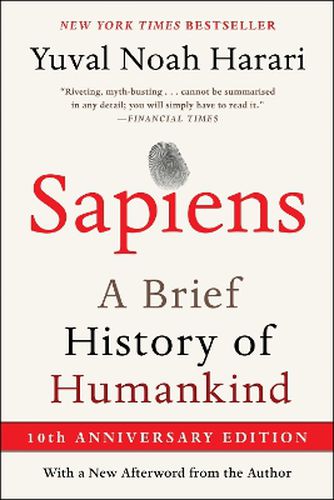 Cover image for Sapiens [Tenth Anniversary Ed]