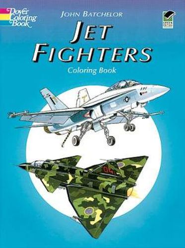 Cover image for Jet Fighters Coloring Book