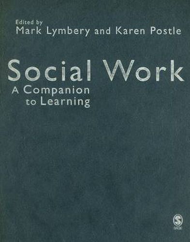 Cover image for Social Work: A Companion to Learning