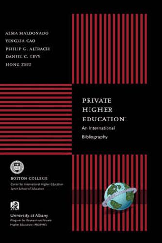 Cover image for Private Higher Education: An International Bibliography