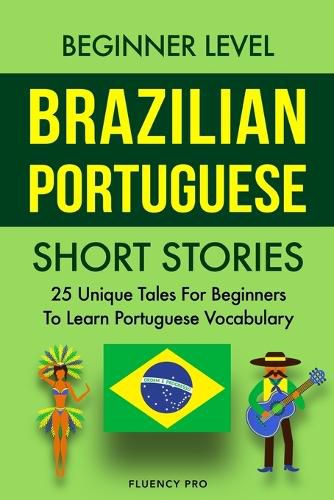 Cover image for Beginner Level Brazilian Portuguese Short Stories