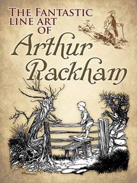 Cover image for Fantastic Line Art of Arthur Rackham