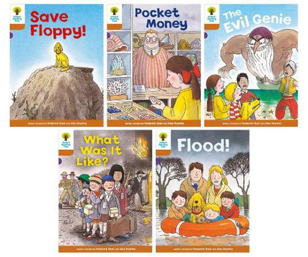Cover image for Oxford Reading Tree: Biff, Chip and Kipper Stories: Oxford Level 8: Mixed Pack 5