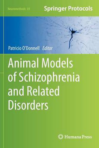 Cover image for Animal Models of Schizophrenia and Related Disorders