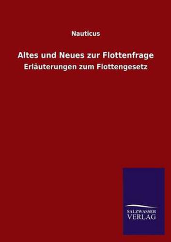 Cover image for Altes und Neues zur Flottenfrage