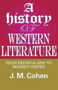 Cover image for A History of Western Literature: From Medieval Epic to Modern Poetry