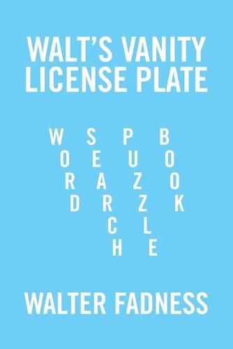 Cover image for Walt's Vanity License Plate: Word Search Puzzle Book