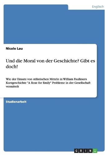 Cover image for Und die Moral von der Geschichte? Gibt es doch!