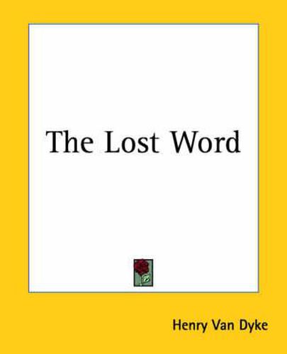 Cover image for The Lost Word