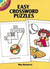 Cover image for Easy Crossword Puzzles