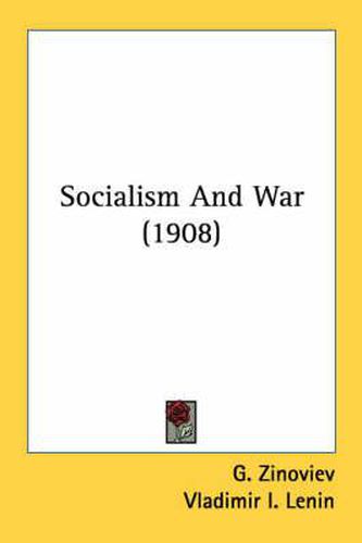 Socialism and War (1908)