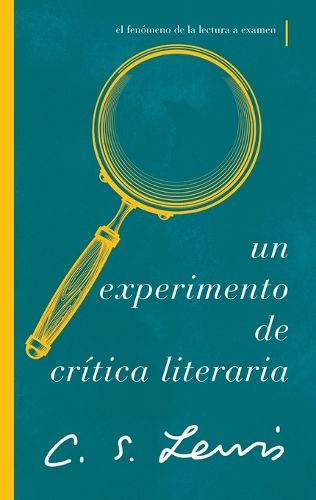Cover image for Un experimento de critica literaria