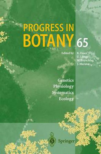 Progress in Botany: Genetics Physiology Systematics Ecology