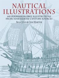 Cover image for Nautical Illustrations: A Pictorial Archive from Nineteenth-Century Sources
