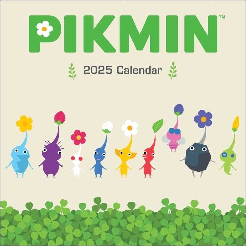 Pikmin 2025 Wall Calendar