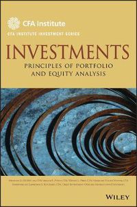 Cover image for Investments: Principles of Portfolio and Equity Analysis