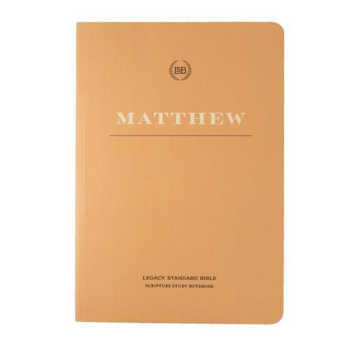 Cover image for Lsb Scripture Study Notebook: Matthew