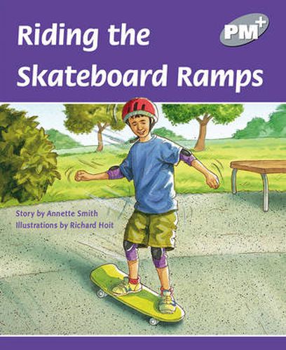 Riding the Skateboard Ramps