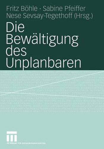 Cover image for Die Bewaltigung des Unplanbaren