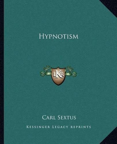 Hypnotism