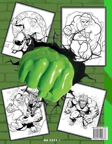 Cover image for Hulk Coloring Book