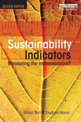 Cover image for Sustainability Indicators: Measuring the Immeasurable?