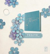 Cover image for NLT THRIVE Creative Journaling Devotional Bible, Teal