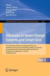 Cover image for Advances in Green Energy Systems and Smart Grid