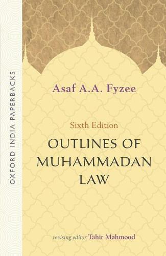 Cover image for Outlines of Muhammadan Law