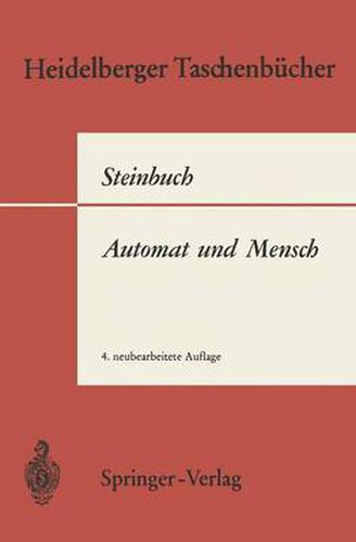 Cover image for Automat und Mensch