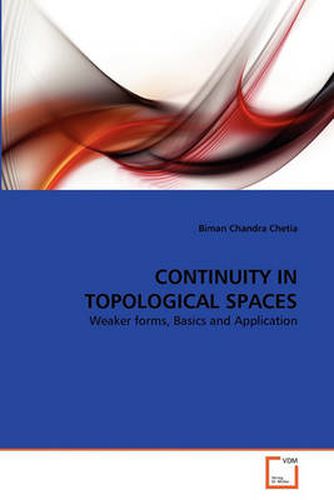 Cover image for Continuity in Topological Spaces