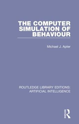 Cover image for The Computer Simulation of Behaviour