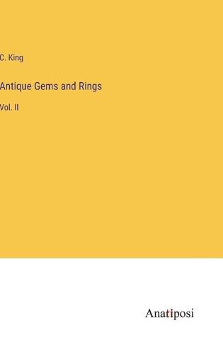 Cover image for Antique Gems and Rings