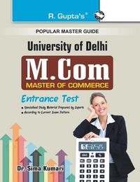 Cover image for Delhi University M.Com Entrance Test