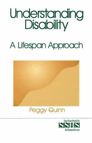 Understanding Disability: A Lifespan Approach