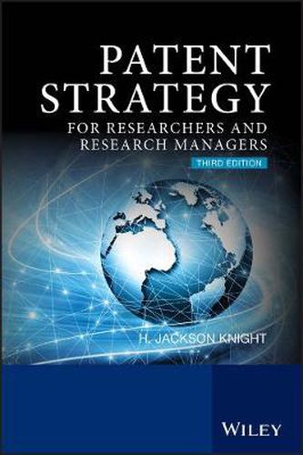 Cover image for Patent Strategy for Researchers and Research Managers 3e